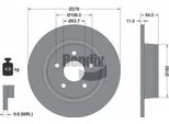 Bendix Braking BDS1420 Disco Freno Oe 1362867 Compatibile Con Tourneo, Transit