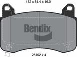 Bendix Braking BPD2399 Set Di Pastiglie Freno, Freno A Disco Oe 800824200A Compatibile Con Model 3, Model Y