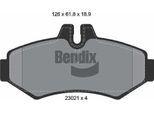 Bendix Braking BPD1905 Set Di Pastiglie Freno, Freno A Disco Oe 0004209720 Compatibile Con Classe G, Sprinter