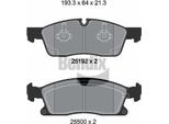 Bendix Braking BPD1378 Set Di Pastiglie Freno, Freno A Disco Oe 0004209600 Compatibile Con Classe Gl, Gle, Gls, Classe M