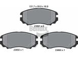 Bendix Braking BPD1324 Set Di Pastiglie Freno, Freno A Disco Oe 581011FA50 Compatibile Con Coupé, Elantra, Sonata, Tiburon, Tucson, Magentis, Soul, Sportage