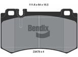 Bendix Braking BPD1991 Set Di Pastiglie Freno, Freno A Disco Oe 0004230430 Compatibile Con Cls, Classe E, Classe S, Sl, Slr