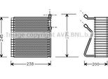 Ava VOV091 Evaporatore, Climatizzatore Oe 1343275 Compatibile Con 850, C70, S70, V70, XC70