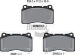 Bendix Braking BPD2315 Set Di Pastiglie Freno, Freno A Disco Oe 45022TGHA01 Compatibile Con Civic