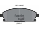 Bendix Braking BPD1974 Set Pastiglie Freno, Freno A Disco Oe 410608H785 Compatibile Con X-Trail