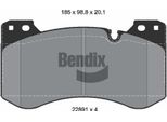 Bendix Braking BPD2499 Set Di Pastiglie Freno, Freno A Disco Oe 7884975 Compatibile Con 3Er G20, 4Er G22