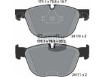 Bendix Braking BPD1240 Set Di Pastiglie Freno, Freno A Disco Oe 2413038 Compatibile Con X4, X5, X6