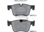 Bendix Braking BPD1573 Set Di Pastiglie Freno, Freno A Disco Oe 1623162380 Compatibile Con Berlingo, C4, C5, Combo, Grandland, 3008, 5008, 508, Partner, Rifter, Proace