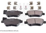 Blue Print ADL144214 Set Pastiglie Freno, Freno A Disco Oe 77365857 Compatibile Con 500, 500C, Mito, Nemo, Grande Punto, Linea, Punto, Bipper