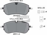Bendix Braking BPD2396 Set Di Pastiglie Freno, Freno A Disco Oe J9C26726 Compatibile Con E-Pace