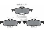 Bendix Braking BPD1440 Set Di Pastiglie Freno, Freno A Disco Oe 044660D010000 Compatibile Con Yaris