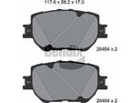 Bendix Braking BPD2380 Set Di Pastiglie Freno, Freno A Disco Oe 0446530330 Compatibile Con Is, Mark