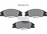 Bendix Braking BPD2106 Set Di Pastiglie Freno, Freno A Disco Oe 581012FA10 Compatibile Con Cerato