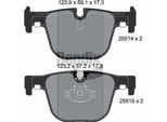Bendix Braking BPD2246 Set Di Pastiglie Freno, Freno A Disco Oe 2468438 Compatibile Con Serie 3 F30, Serie 3 F34, Serie 3 F31, Serie 4 F33, Serie 4 F32, Serie 4 F36