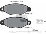 Bendix Braking BPD1058 Set Pastiglie Freno, Freno A Disco Oe 4106000Q0A Compatibile Con Kubistar, Kangoo