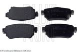 Blue Print ADN142177 Set Di Pastiglie Freno, Freno A Disco Oe D40604CA0A Compatibile Con Leaf, Qashqai, X-Trail, Kadjar, Koleos