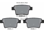 Bendix Braking BPD2116 Set Di Pastiglie Freno, Freno A Disco Oe 1014014205 Compatibile Con Mondeo, X-Type