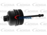 Ackoja A52-0438 Copertura, Alloggiamento Filtro Olio Oe 263152A500 Compatibile Con Accent, Elantra, I20, I30, I40, Ix20, Kona, Tucson, Carens, Ceed, Cerato, Optima, Proceed, Rio, Soul, Sportage, Stonic, Venga, Xceed