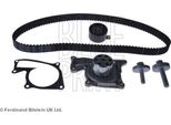 Blue Print ADN173702 Pompa Acqua + Kit Cinghia Dentata Oe 1680600QBE Compatibile Con Cube, Juke, Note, NV200, Qashqai, Serie 1 E81, Astra, Leon