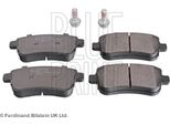 Blue Print ADR164202 Set Di Pastiglie Freno, Freno A Disco Oe 440601416R Compatibile Con Arkana, Captur, Clio, Fluence, Scenic, Megane, Zoe