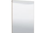 Dmora Specchio Casasco 57X80H Cm Marrone, Kit Fissaggio A Muro Incluso Forma Rettangolare
