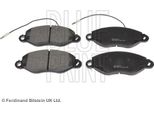 Blue Print ADN142142 Set Di Pastiglie Freno, Freno A Disco Oe 410609X525 Compatibile Con Cabstar