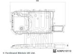 Blue Print ADBP210113 Filtro Idraulico, Cambio Automatico Oe 24118632189 Compatibile Con Serie 3 F30, Serie 3 G20, Serie 3 G21, Serie 5 G30, Serie 5 G31, Serie 7 G11, X3, X5