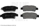 Blue Print ADT342119 Set Di Pastiglie Freno, Freno A Disco Oe V9118B032 Compatibile Con Avensis, Previa