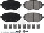 Blue Print ADBP420083 Set Di Pastiglie Freno, Freno A Disco Oe 410608885R Compatibile Con Micra, Clio