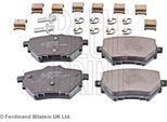 Blue Print ADP154213 Set Di Pastiglie Freno, Freno A Disco Oe 1609000680 Compatibile Con Berlingo, C4, Combo, Corsa F, Crossland X, Grandland, Mokka, 2008, 208, 3008, 308, 508, Partner, Rifter, Proace