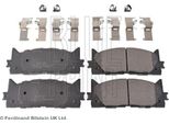Blue Print ADT342189 Set Di Pastiglie Freno, Freno A Disco Oe 04465YZZEG Compatibile Con Camry