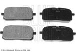 Blue Print ADT34267 Set Di Pastiglie Freno, Freno A Disco Oe V9118B008 Compatibile Con Paseo