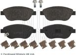 Blue Print ADZ94234 Set Di Pastiglie Freno, Freno A Disco Oe 77366481 Compatibile Con 500L, Corsa D