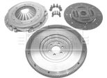 Borg & Beck HKF1040 Kit Attrezzatura, Frizione Oe 1423933 Compatibile Con A3 8L, Galaxy, Alhambra, Cordoba, Ibiza, Leon, Toledo, Fabia, Octavia, Bora, Golf Iv, Polo 9N, Sharan