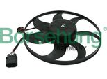 Borsehung B11496 Ventola Radiatore Oe 1K0959455EA Compatibile Con A1 8X, A3 8P, Altea, Altea Xl, Ibiza, Leon, Toledo, Fabia, Octavia, Superb, Yeti, Beetle, Caddy, Eos, Golf Plus, Golf V, Golf Vi, Jetta, Passat 3C, Passat 3B, Polo 6R, Scirocco, Touran