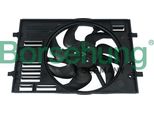 Borsehung B17918 Ventola Radiatore Oe 5Q0121203CE Compatibile Con A3 8V, Tt, Ateca, Leon, Superb, Golf Sportsvan, Golf Vii, Passat Alltrack, Passat 3BG, Tiguan, Touran