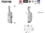 As FD5196 Filtro Antiparticolato/Filtro Antiparticolato, Impianto Di Scarico Oe 55567233 Compatibile Con Aveo, Astra J