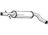 Bosal 105-109 Silenziatore Centrale Oe 1J0253209E Compatibile Con New Beetle, Golf Iv, Bora, Octavia, Toledo, Leon, A3 8L