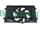 Borsehung B17917 Ventola Radiatore Oe 5Q0121203CC Compatibile Con A3 8V, Leon, Superb, Golf Sportsvan, Golf Vii, Passat Alltrack, Passat 3BG, Touran