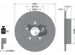 Bendix Braking BDS2194 Disco Freno Oe T044650247 Compatibile Con Corolla