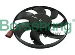 Borsehung B11500 Ventola Radiatore Oe 1K0959455ET Compatibile Con A1 8X, A3 8P, Tt, Altea, Altea Xl, Ibiza, Leon, Toledo, Octavia, Superb, Yeti, Beetle, Caddy, Cc, Eos, Golf Plus, Golf V, Golf Vi, Jetta, Passat Alltrack, Passat 3C, Passat 3B, Passat Cc, Polo 6R, Scirocco, Tiguan, Touran