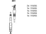 Bremi 251 Set Cavi Accensione Oe 78905401 Compatibile Con A4 8D, A6 4A, A8 4D