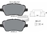 Bendix Braking BPD1139 Set Di Pastiglie Freno, Freno A Disco Oe 1751951 Compatibile Con B-Max, Fiesta, Tourneo, Transit