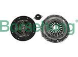 Borsehung B19252 Kit Frizione Oe 02T141153E Compatibile Con A1 8X, A2, A3 8P, Altea, Altea Xl, Cordoba, Ibiza, Leon, Toledo, Fabia, Octavia, Rapid, Roomster, Yeti, Beetle, Bora, Caddy, Eos, Golf Iv, Golf Plus, Golf V, Golf Vi, Jetta, Lupo, Passat 3C, Polo 9N, Polo 6R, Touran