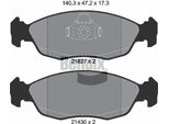 Bendix Braking BPD1389 Set Di Pastiglie Freno, Freno A Disco Oe 1611458480 Compatibile Con Saxo, Xsara, 106, 205, 306