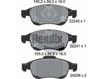 Bendix Braking BPD1309 Set Pastiglie Freno, Freno A Disco Oe 77368048 Compatibile Con 500X, Renegade