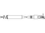 Cavo Di Accensione Bremi 328/80 Oe 90337739 Compatibile Con Astra F, Calibra A, Frontera A, Omega, Vectra