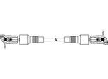 Cavo Di Accensione Bremi 350/100 Oe 90337012 Compatibile Con Frontera A, Omega