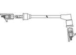 Bremi 314/30 Cavo Di Accensione Oe 22450AA050 Compatibile Con Felicia
