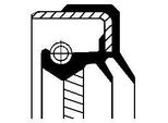 Corteco 49370480 Anello Di Tenuta, Ripartitore Di Coppia Oe 0A6409529E Compatibile Con Transporter Vi, Caravelle Vi, Transporter V, Multivan Vi, Multivan V